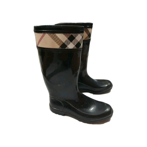 Burberry Crosshill Rain Boots - Picture 1 of 11